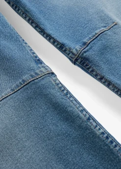 Femme bonprix Jeans|Jean barrel, taille mi-haute