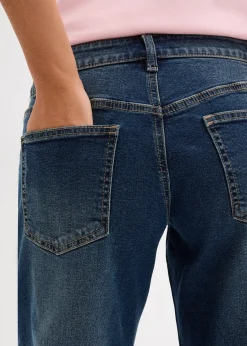 Femme bonprix Tailles Petite|Jean barrel, taille mi-haute