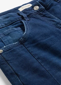 Femme bonprix Jeans|Jean barrel taille mi-haute