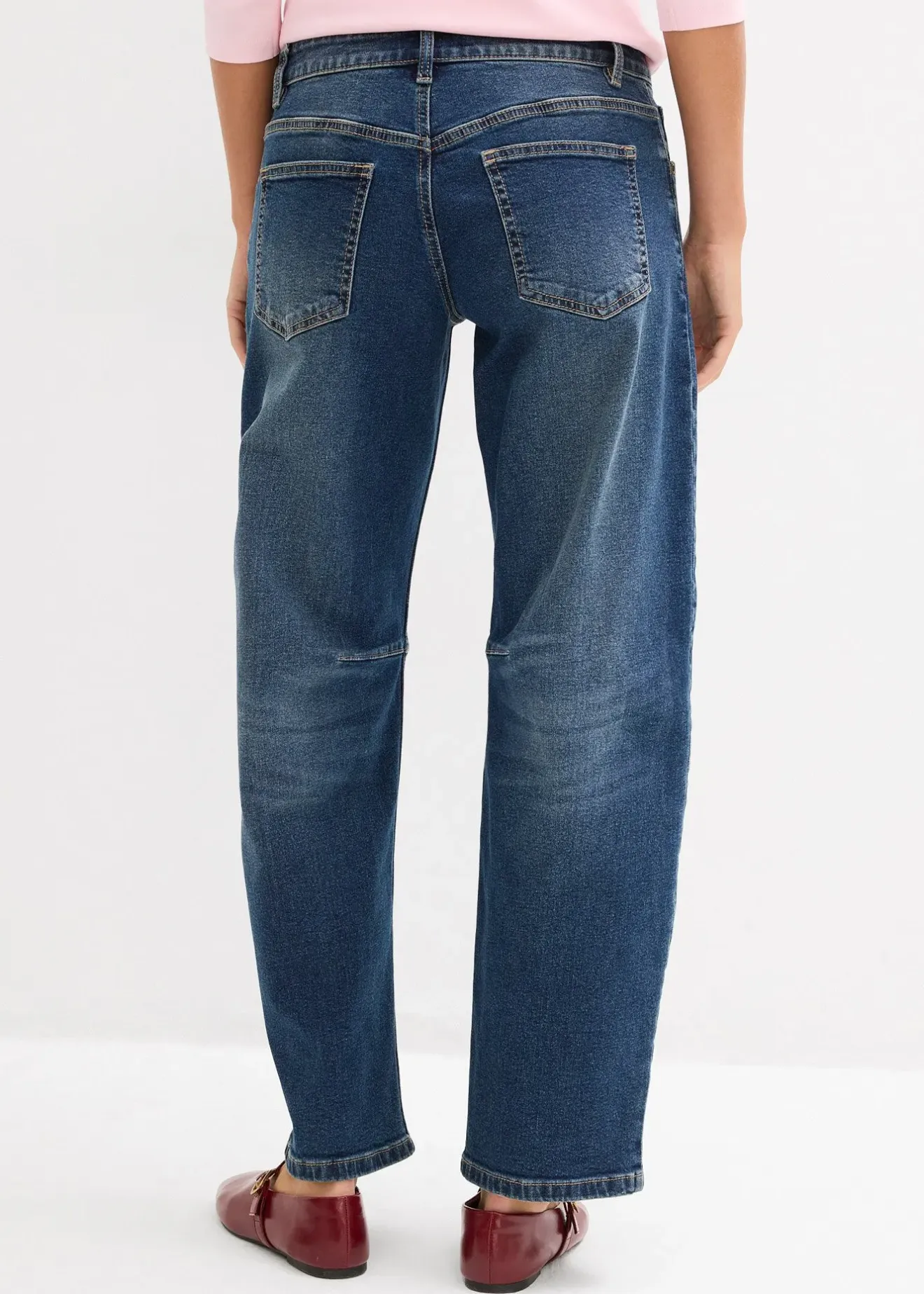 bonprix Jean barrel, taille mi-haute|Femme Jeans