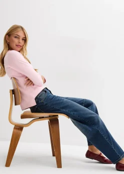 bonprix Jean barrel, taille mi-haute|Femme Jeans