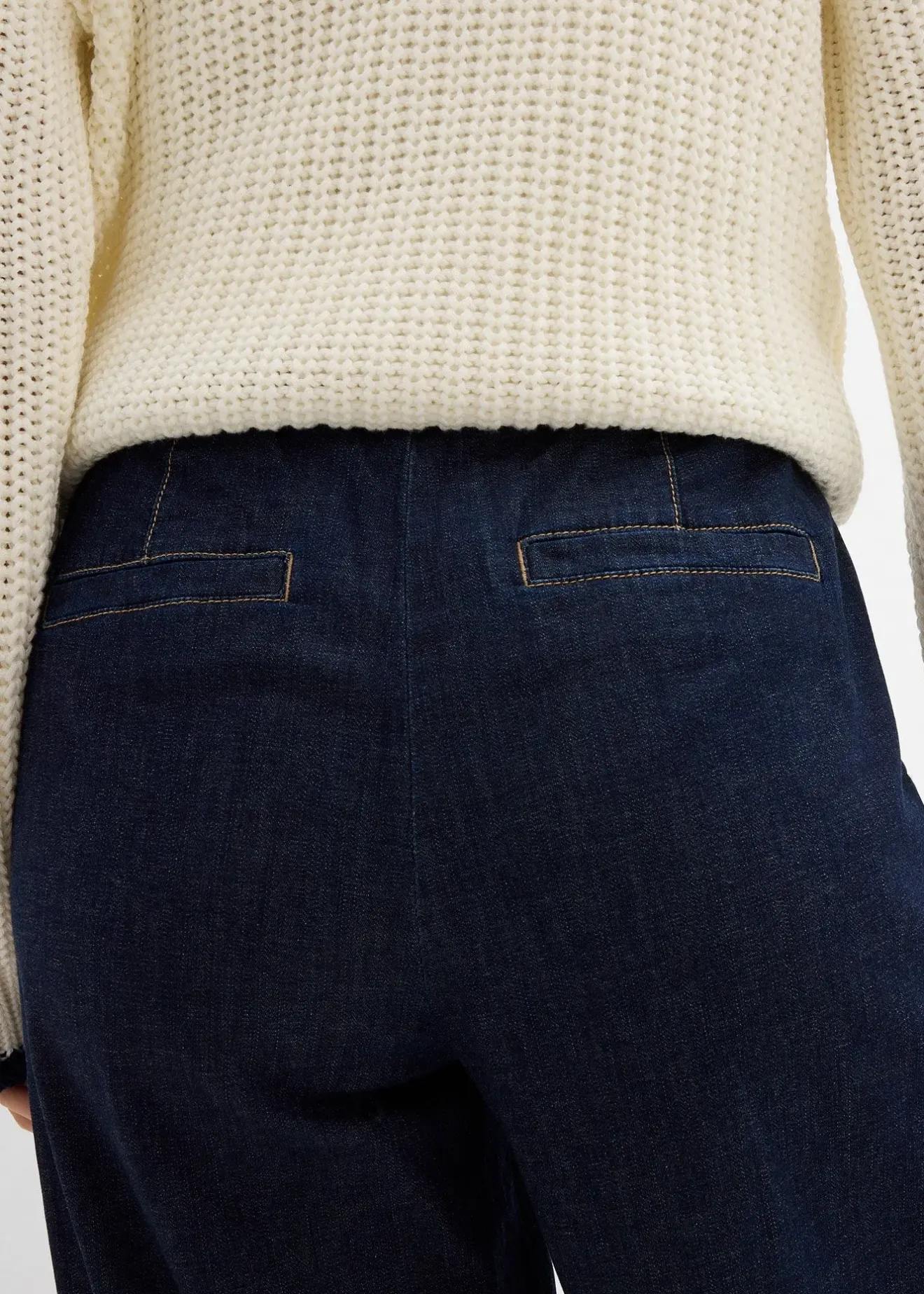 bonprix Jean barrel taille mi-haute élastiquée|Femme Jeans