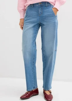 bonprix Jean barrel taille mi-haute|Femme Jeans|Tailles Petite