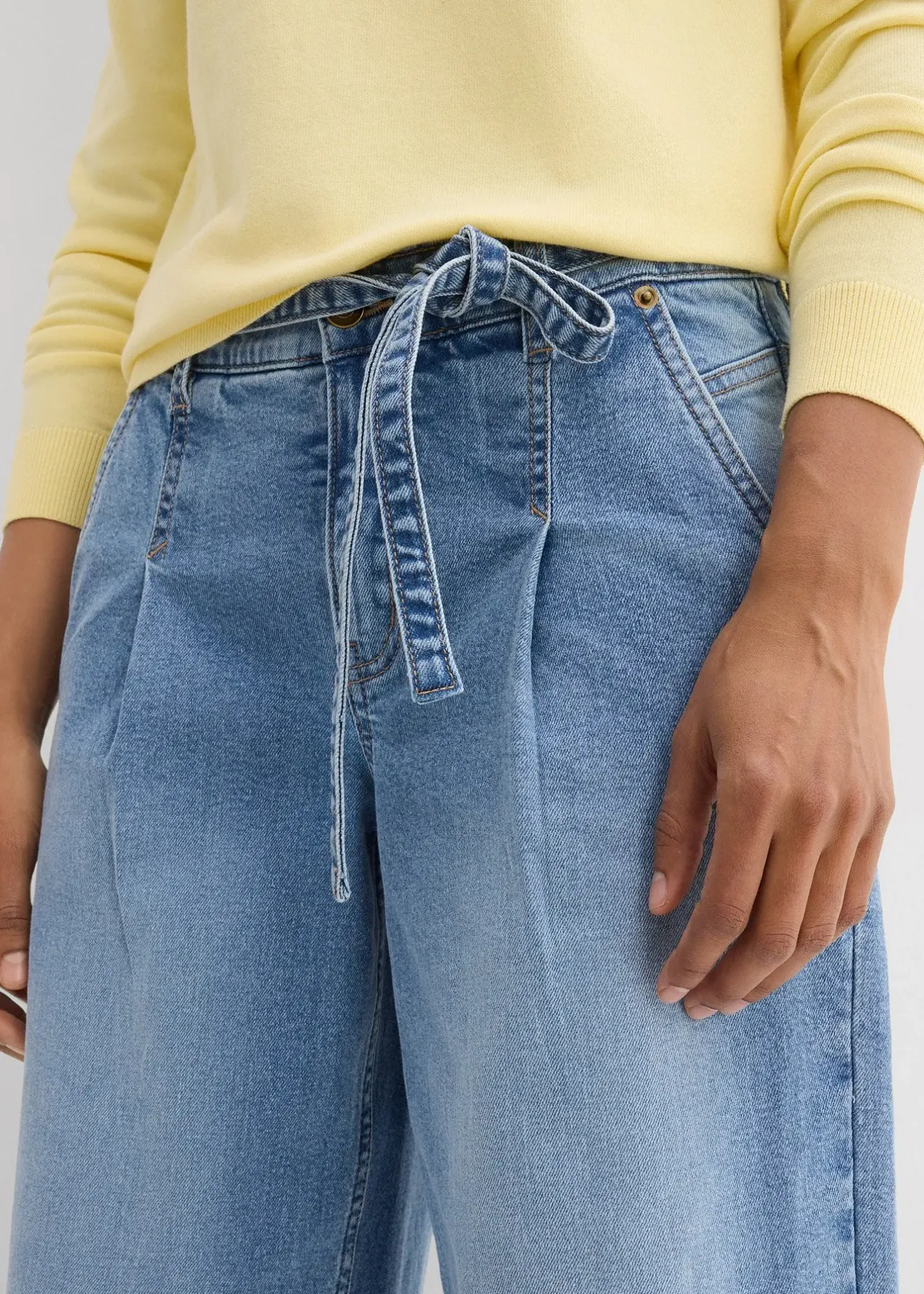 bonprix Jean barrel taille mi-haute|Femme Jeans