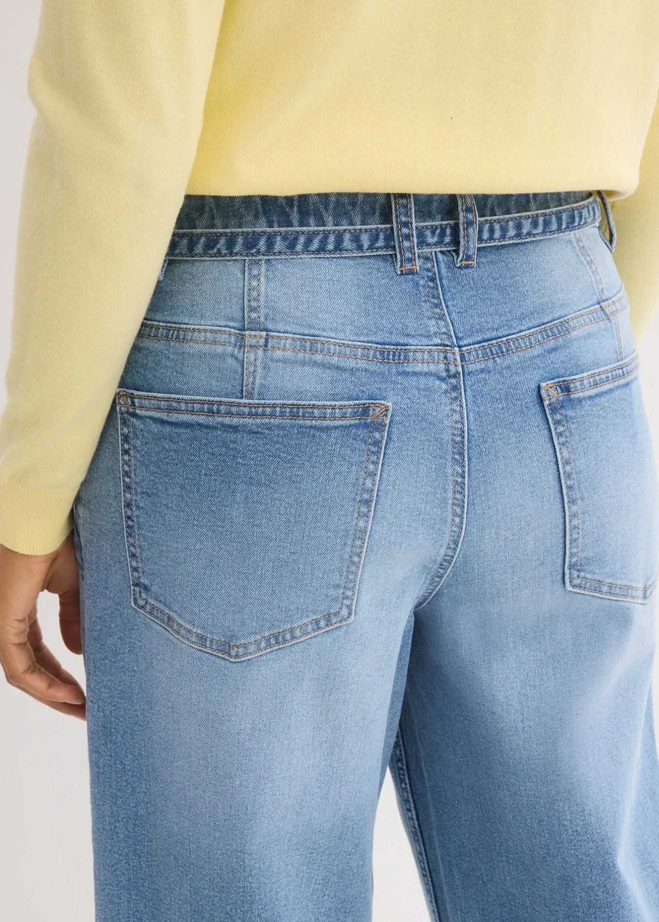 bonprix Jean barrel taille mi-haute|Femme Jeans