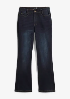 bonprix Jean Bootcut, taille haute et élastiquée|Femme Jeans