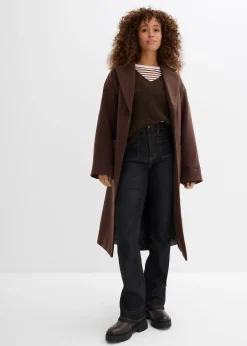 bonprix Jean bootcut taille haute élastiquée|Femme Jeans|Tailles Petite