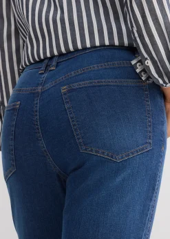 Femme bonprix Tailles Petite|Jeans|Jean bootcut taille haute