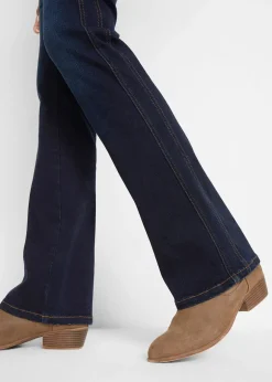 Femme bonprix Jeans|Jean bootcut taille haute, sculptant
