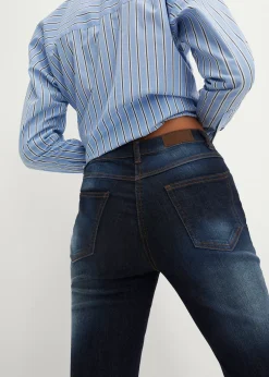 Femme bonprix Jeans|Tailles Petite|Jean bootcut taille mi-haute, extensible
