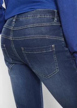 bonprix Jean bootcut taille mi-haute, extensible|Femme Jeans|Tailles Petite
