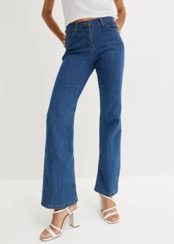 Femme bonprix Tailles Petite|Jean bootcut taille mi-haute, extensible
