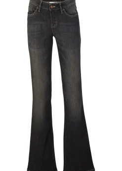bonprix Jean bootcut taille mi-haute, extensible et confortable|Femme Jeans