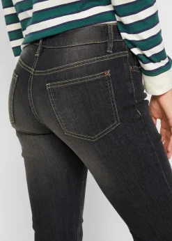 bonprix Jean bootcut taille mi-haute, extensible et confortable|Femme Jeans