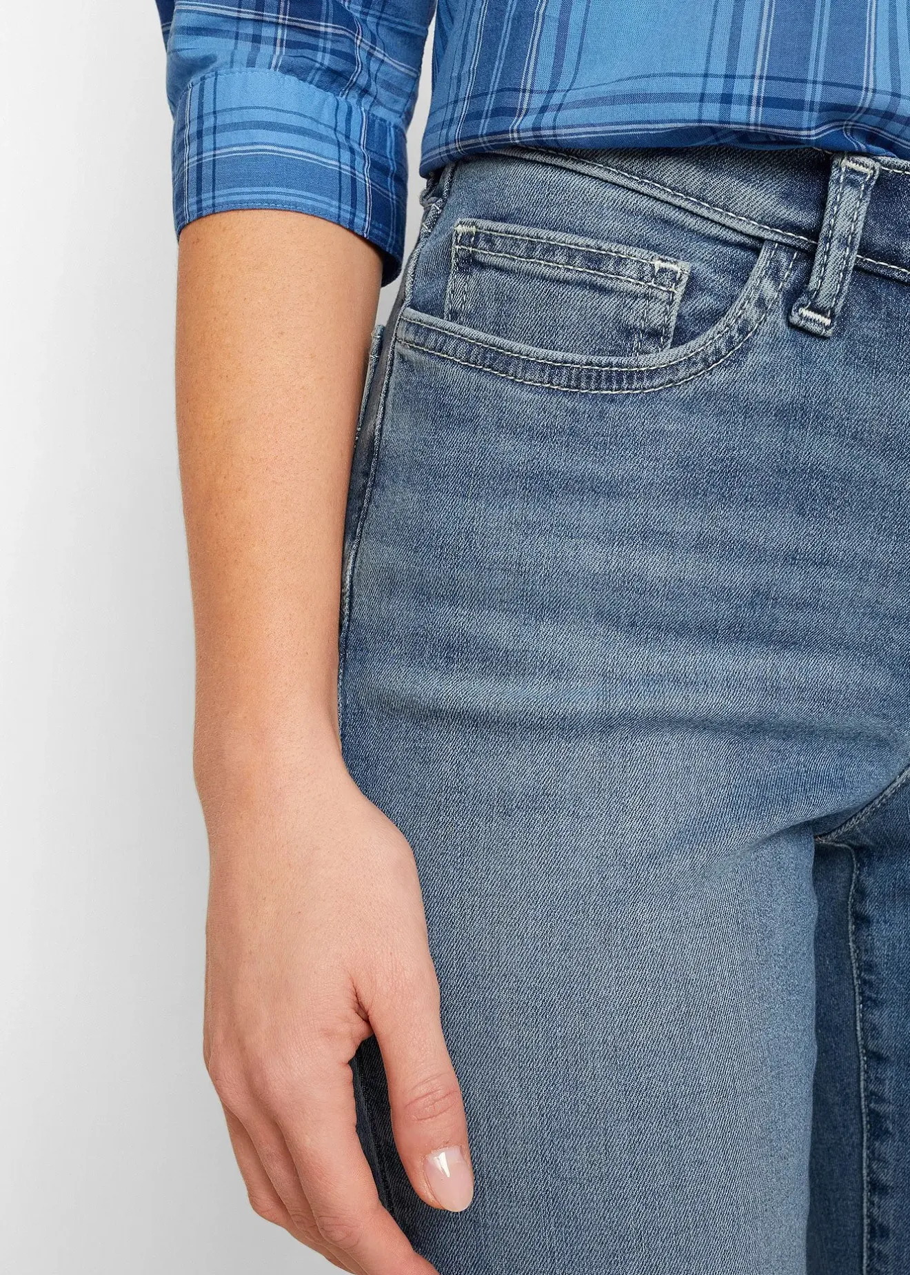 bonprix Jean bootcut, taille mi-haute|Femme Jeans