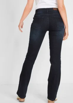 bonprix Jean bootcut taille mi-haute, extensible|Femme Jeans