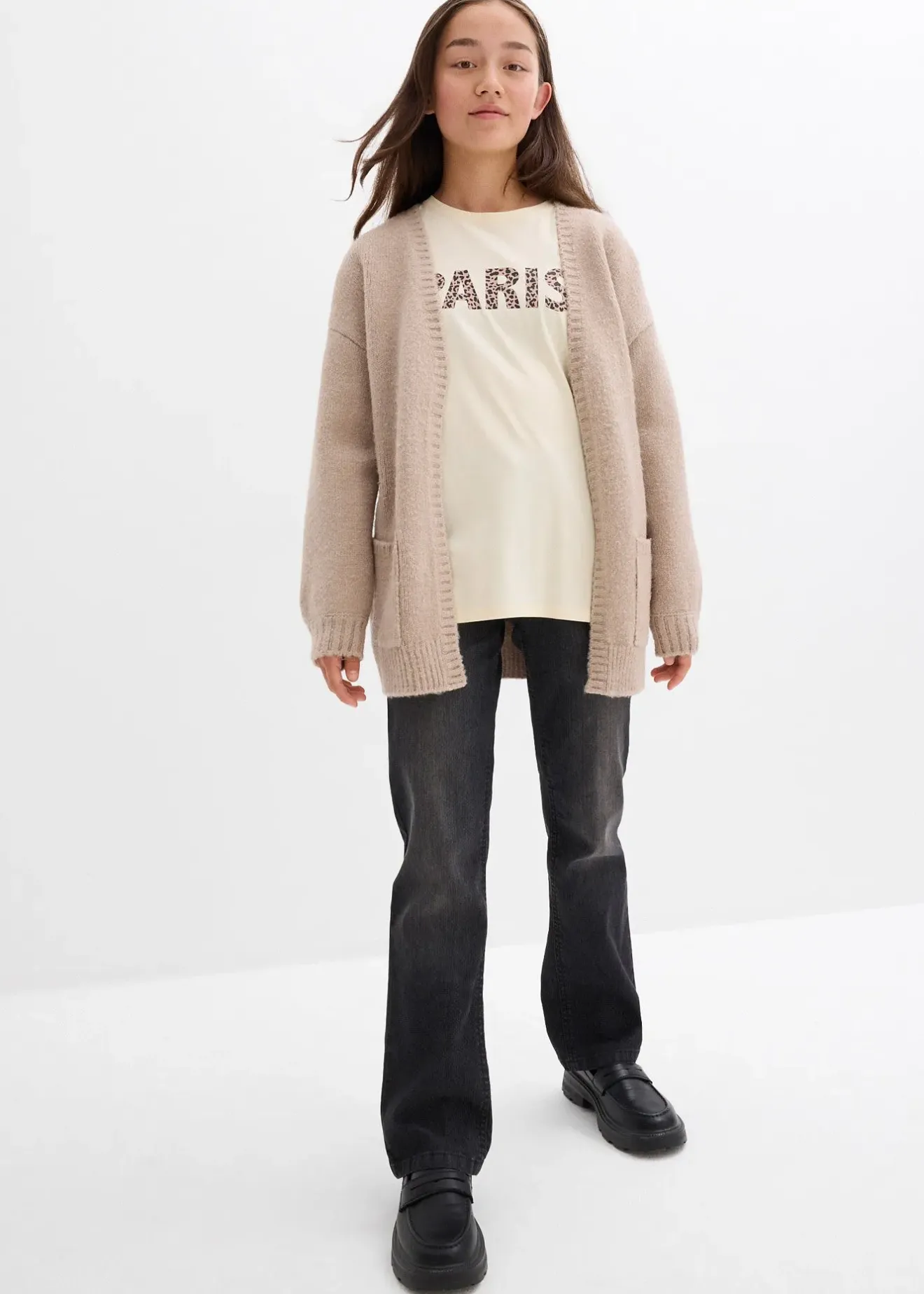 bonprix Jean bootcut, taille mi-haute|Enfant Vêtements Enfant|Filles 9-16 Ans·Jeans