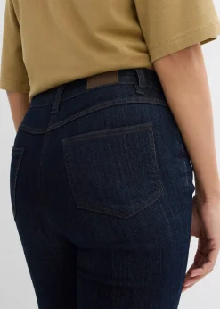 bonprix Jean bootcut taille mi-haute, extensible|Femme Tailles Petite