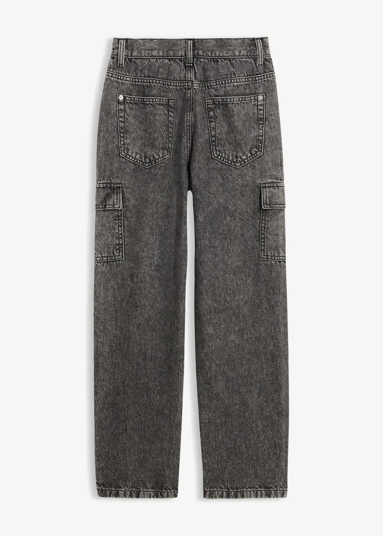 bonprix Jean cargo loose à taille réglable, droit|Enfant Vêtements Enfant|Garçons 9-16 Ans·Jeans