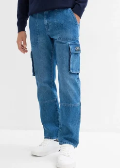 bonprix Jean cargo loose, droit|Homme Jeans
