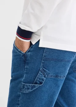bonprix Jean charpentier loose à taille élastiquée, droit|Homme Jeans