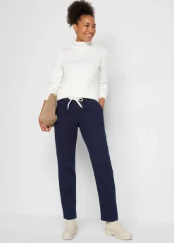bonprix Jean chaud à empiècement taille confortable|Femme Vêtements Thermiques|Jeans