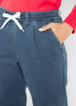 Femme bonprix Vêtements Thermiques|Jeans|Jean chaud à empiècement taille confortable