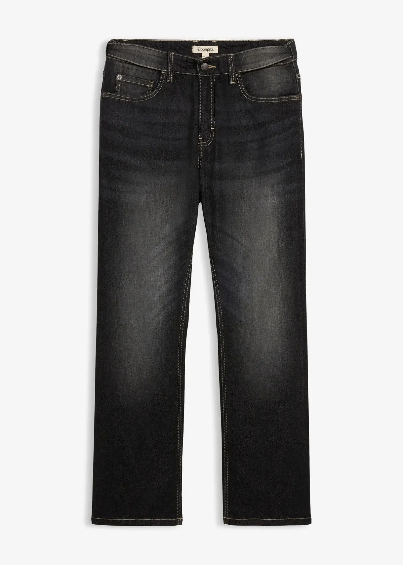 bonprix Jean classique à taille élastiquée, bootcut|Homme Jeans