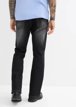 bonprix Jean classique à taille élastiquée, bootcut|Homme Jeans