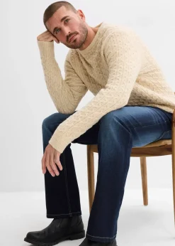 Homme bonprix Jeans|Jean classique à taille élastiquée, bootcut