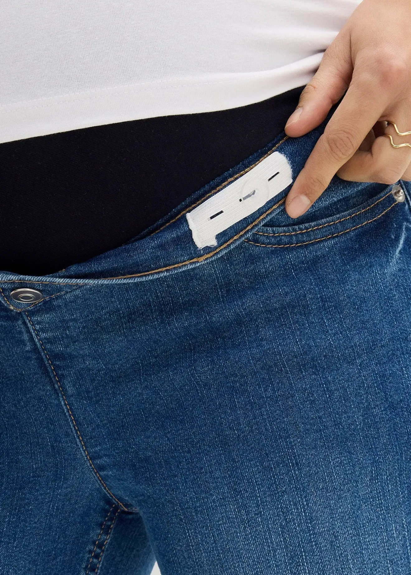 bonprix Jean de grossesse, coupe droite|Femme Femme Enceinte