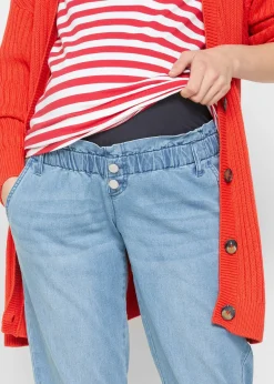 Femme bonprix Femme Enceinte|Jean de grossesse en coton extensible, fuselé