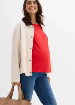 bonprix Jean de grossesse, longueur cheville, droit|Femme Femme Enceinte