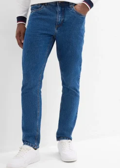 Homme bonprix Jeans|Jean droit classique, taille élastiquée