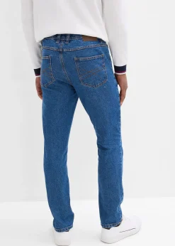 Homme bonprix Jeans|Jean droit classique, taille élastiquée