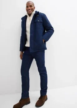 Homme bonprix Jeans|Jean droit classique, taille élastiquée