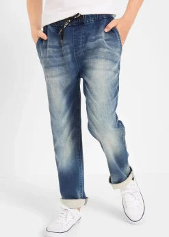 Enfant bonprix Vêtements Enfant|Garçons 9-16 Ans·Jeans|Jean droit en molleton, Regular