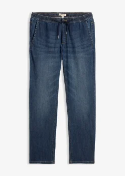 Homme bonprix Jeans|Jean droit et léger à taille élastiquée, regular