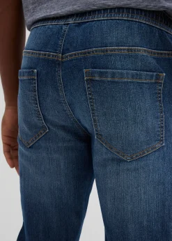 Homme bonprix Jeans|Jean droit et léger à taille élastiquée, regular