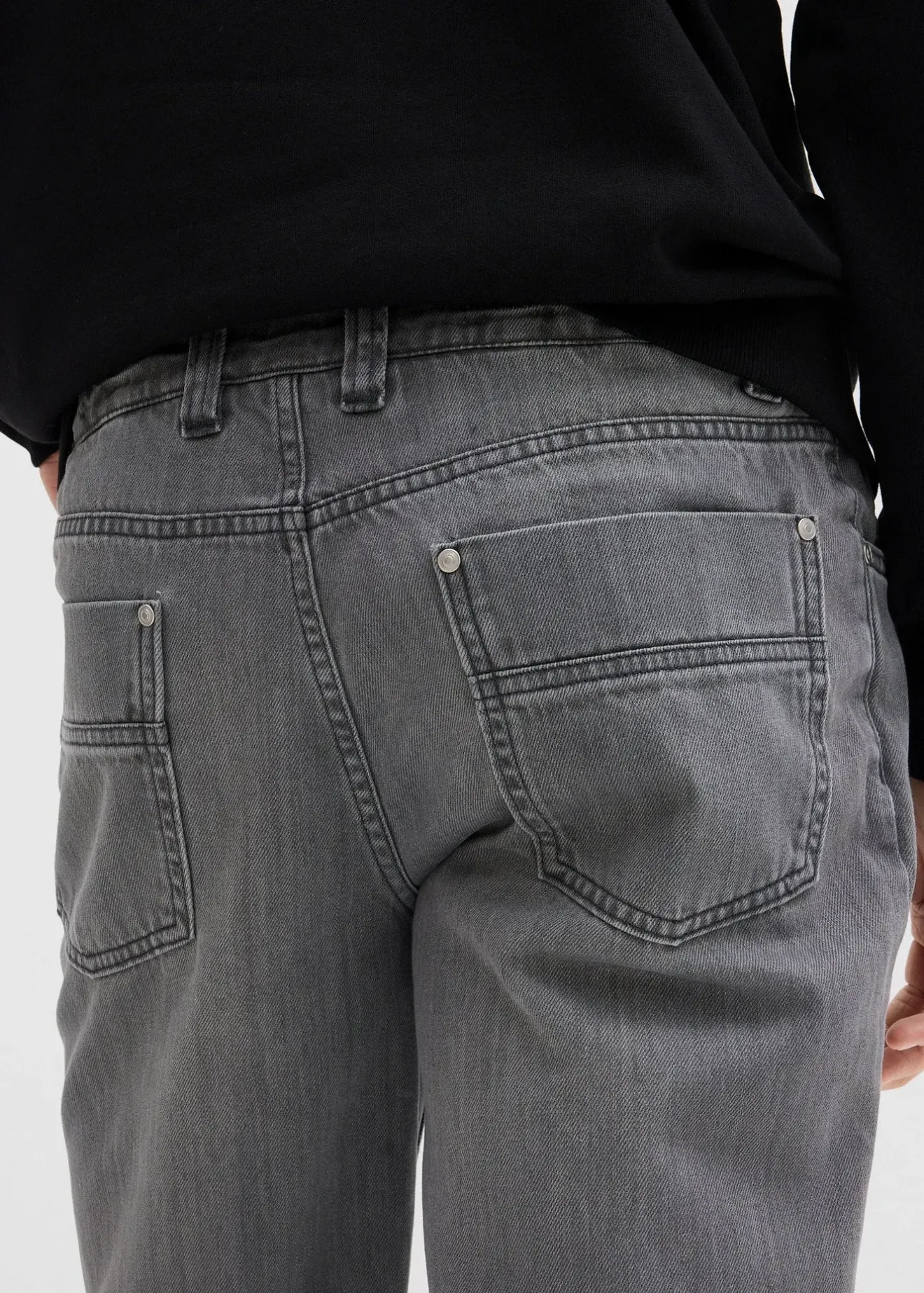bonprix Jean droit et Regular à taille élastiquée, 100% coton|Homme Jeans