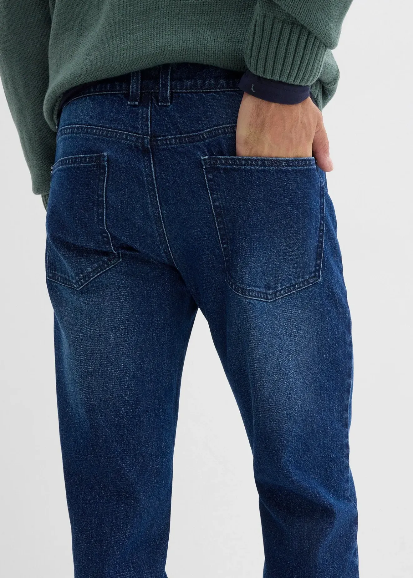 Homme bonprix Jeans|Jean droit extensible, loose