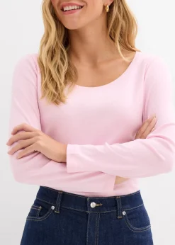 Femme bonprix Tailles Petite|Jean droit loose taille mi-haute, long