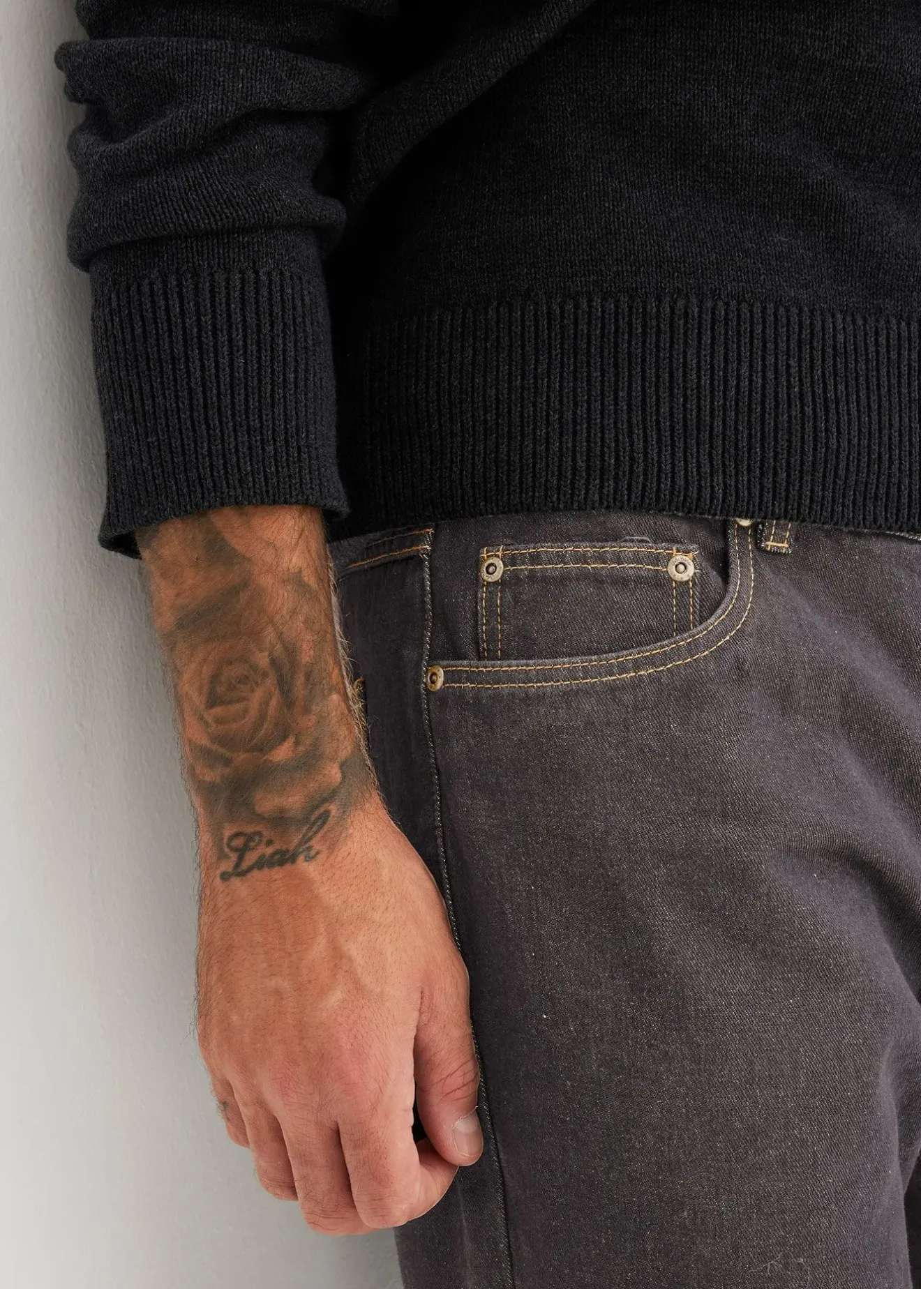 Homme bonprix Jeans|Jean droit, regular