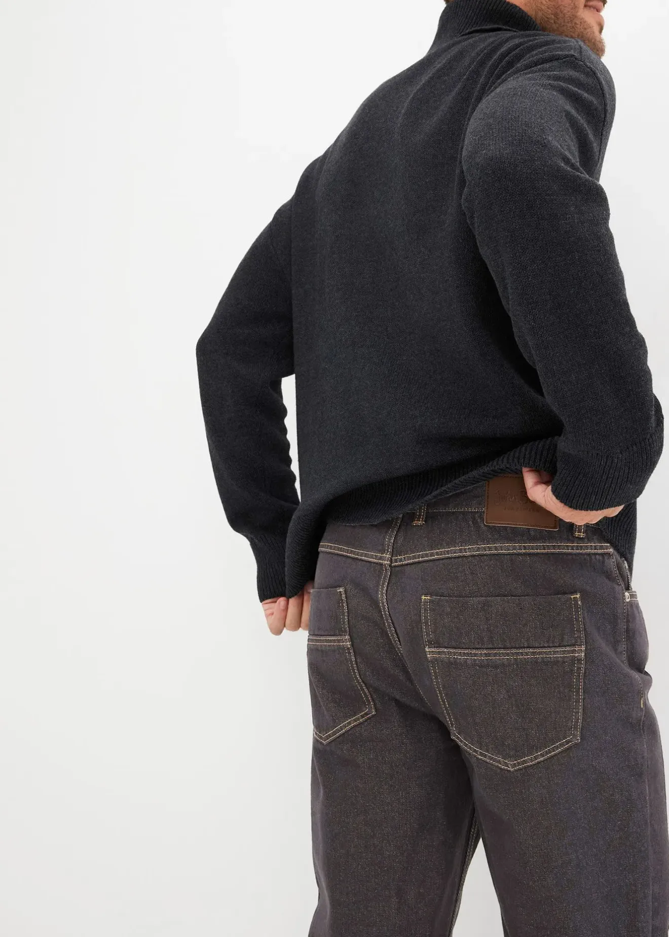 Homme bonprix Jeans|Jean droit, regular