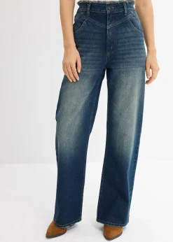 bonprix Jean droit, taille haute|Femme Jeans