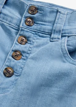 bonprix Jean droit taille haute, extensible|Femme Jeans