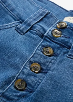 Femme bonprix Jeans|Jean droit taille haute, extensible