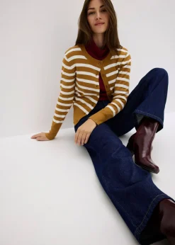 bonprix Jean droit taille mi-haute|Femme Jeans