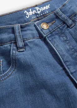 Femme bonprix Jeans|Tailles Petite|Jean droit taille mi-haute, extensible