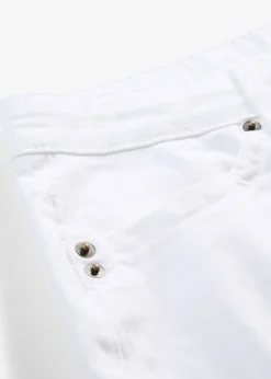 bonprix Jean droit taille mi-haute, extensible|Femme Jeans